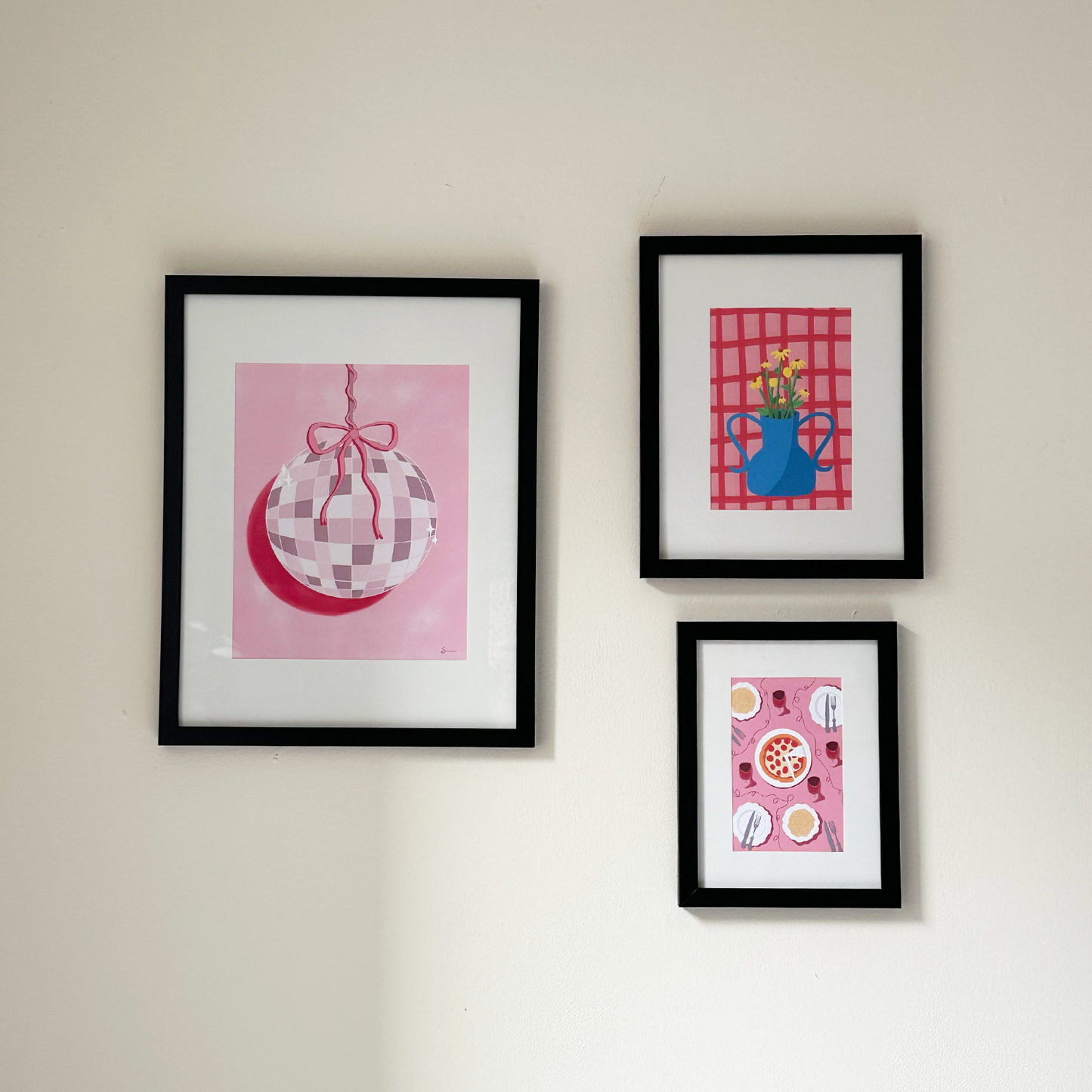Picnic Flowers Print | Wall Decor