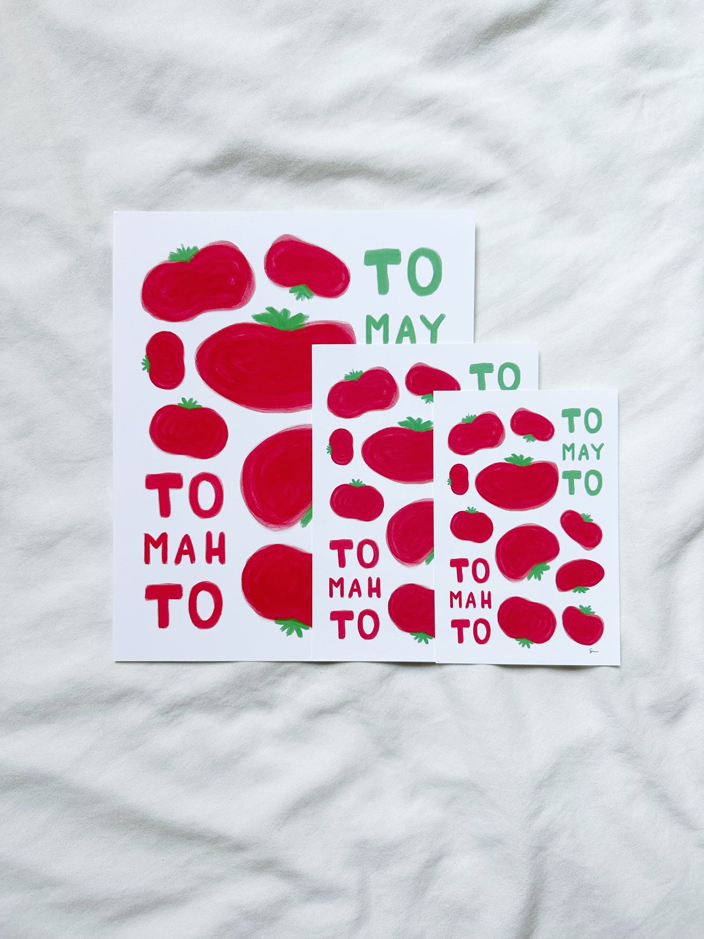 Tomato Print | Art Print | Wall Art | Wall Decor