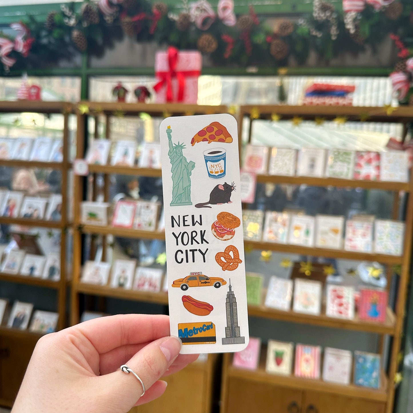 NYC New York City Bookmark
