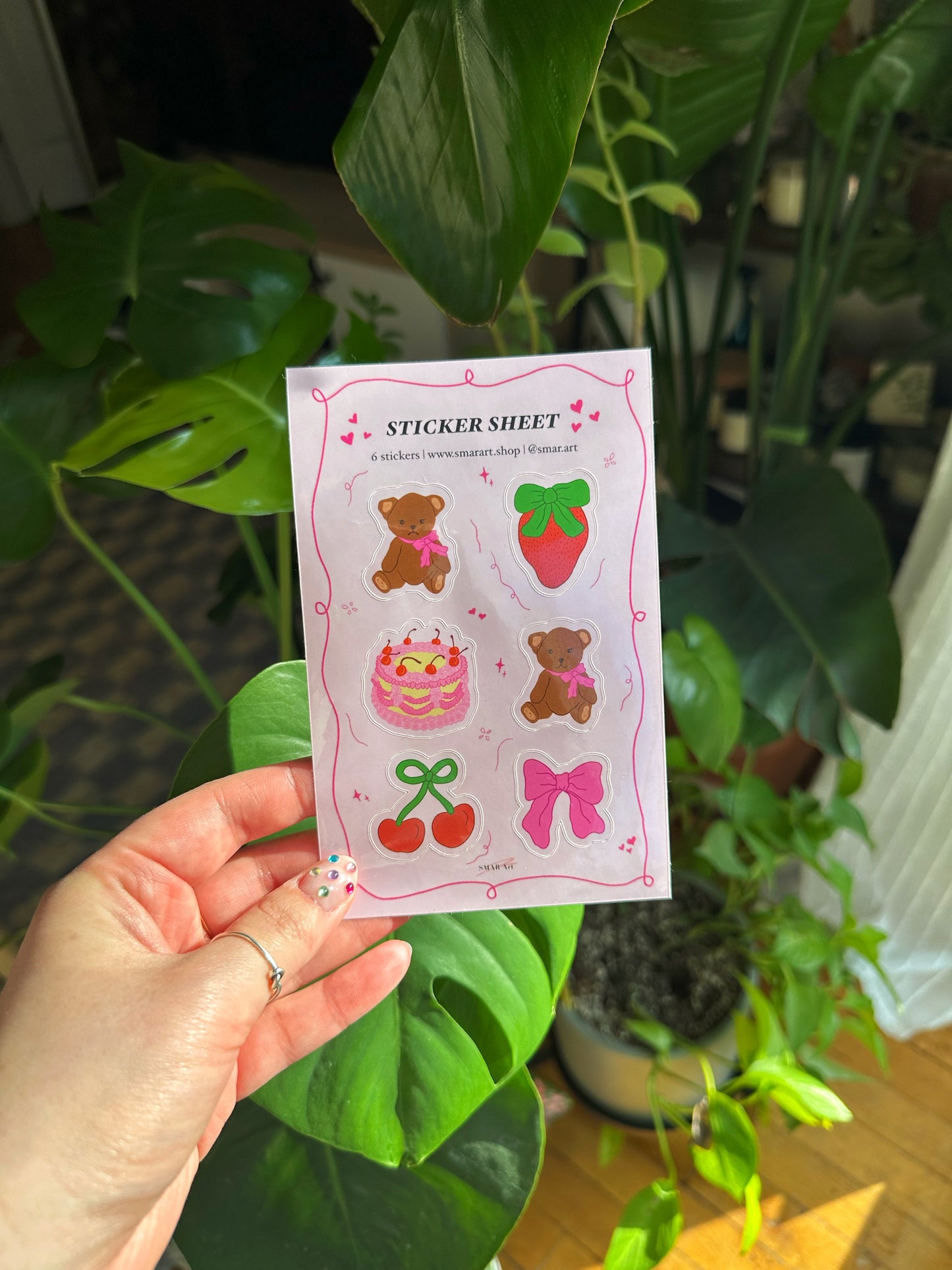 Bear Sticker Sheet