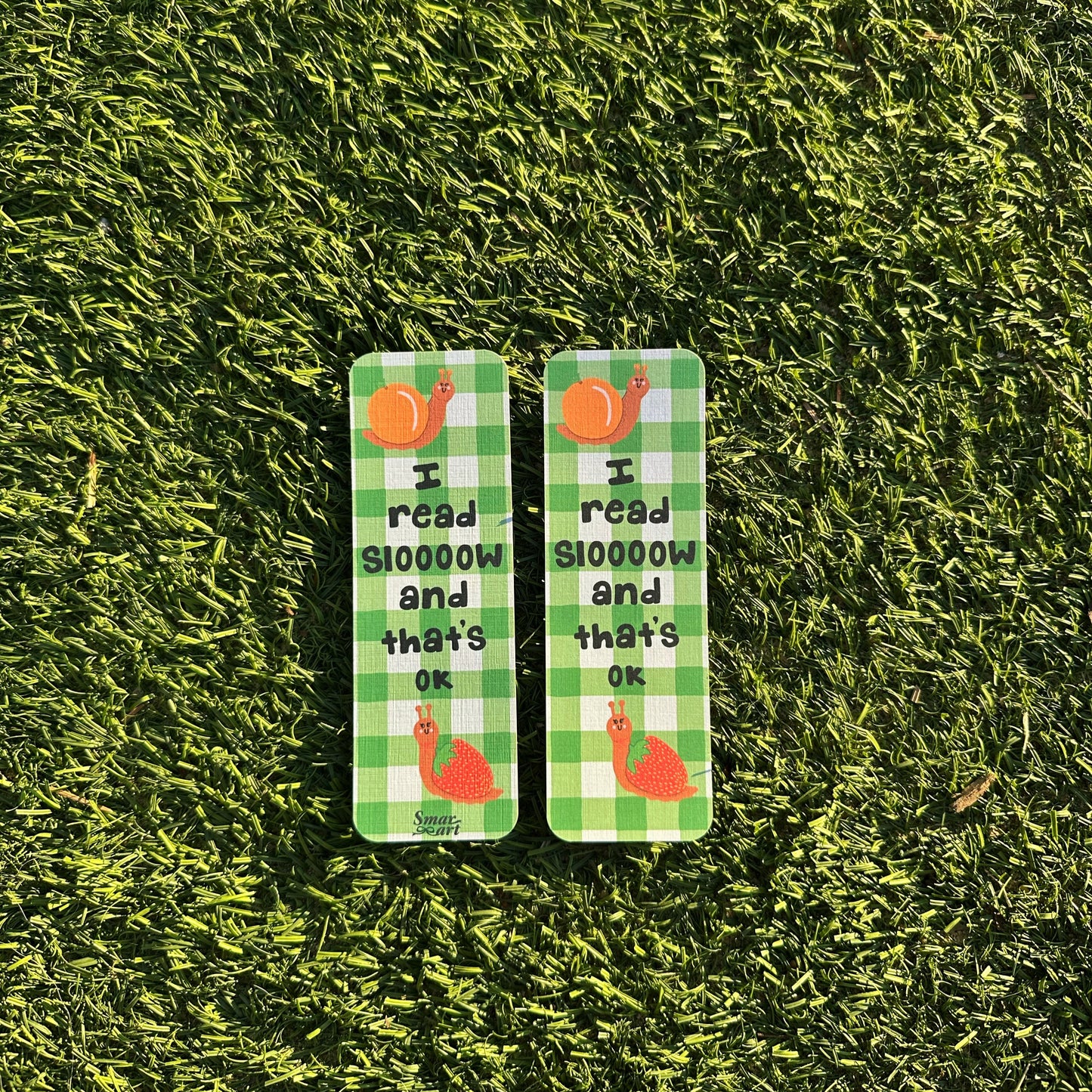 Snail Bookmark | Slow Reader Bookmark | Bookmarks