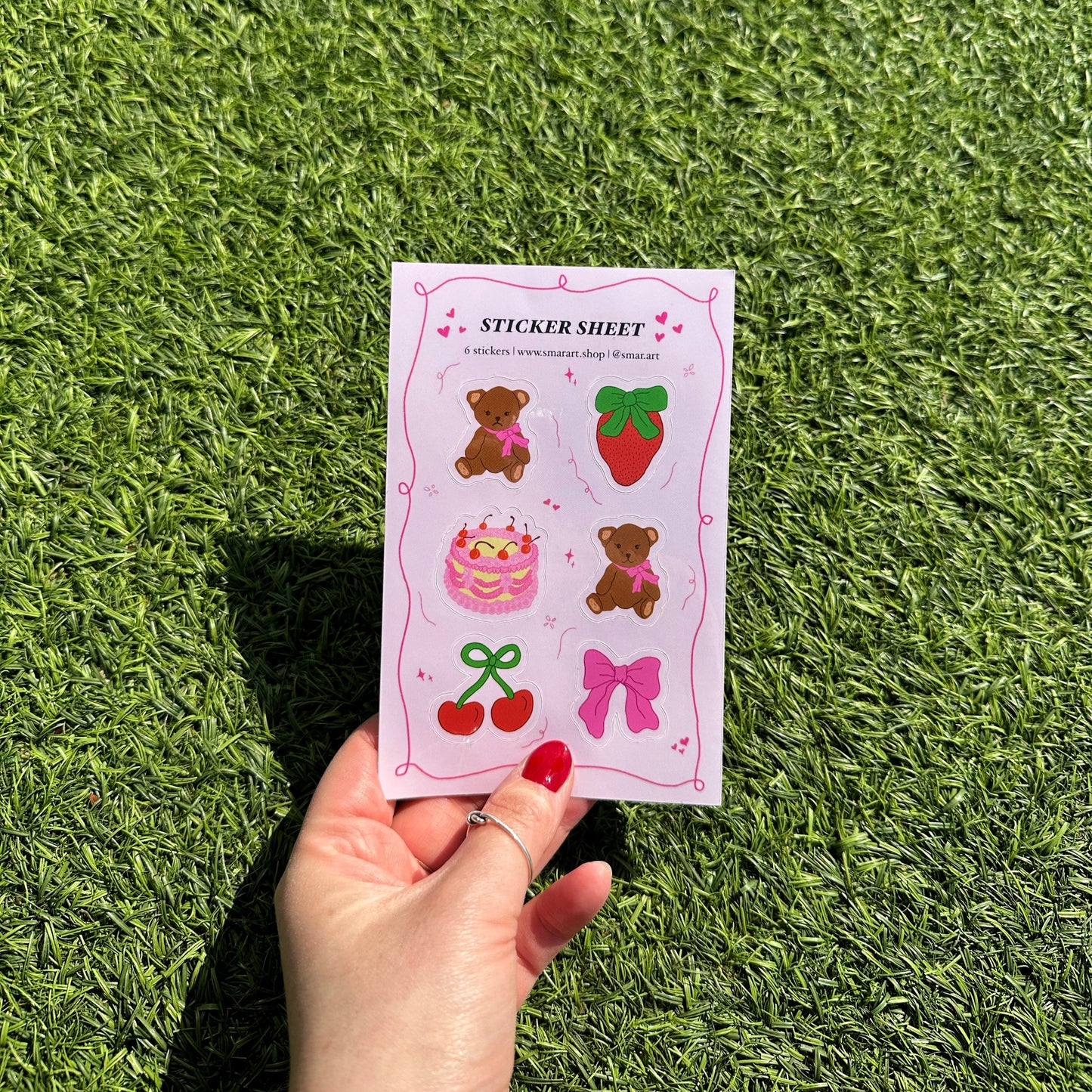 Bear Sticker Sheet