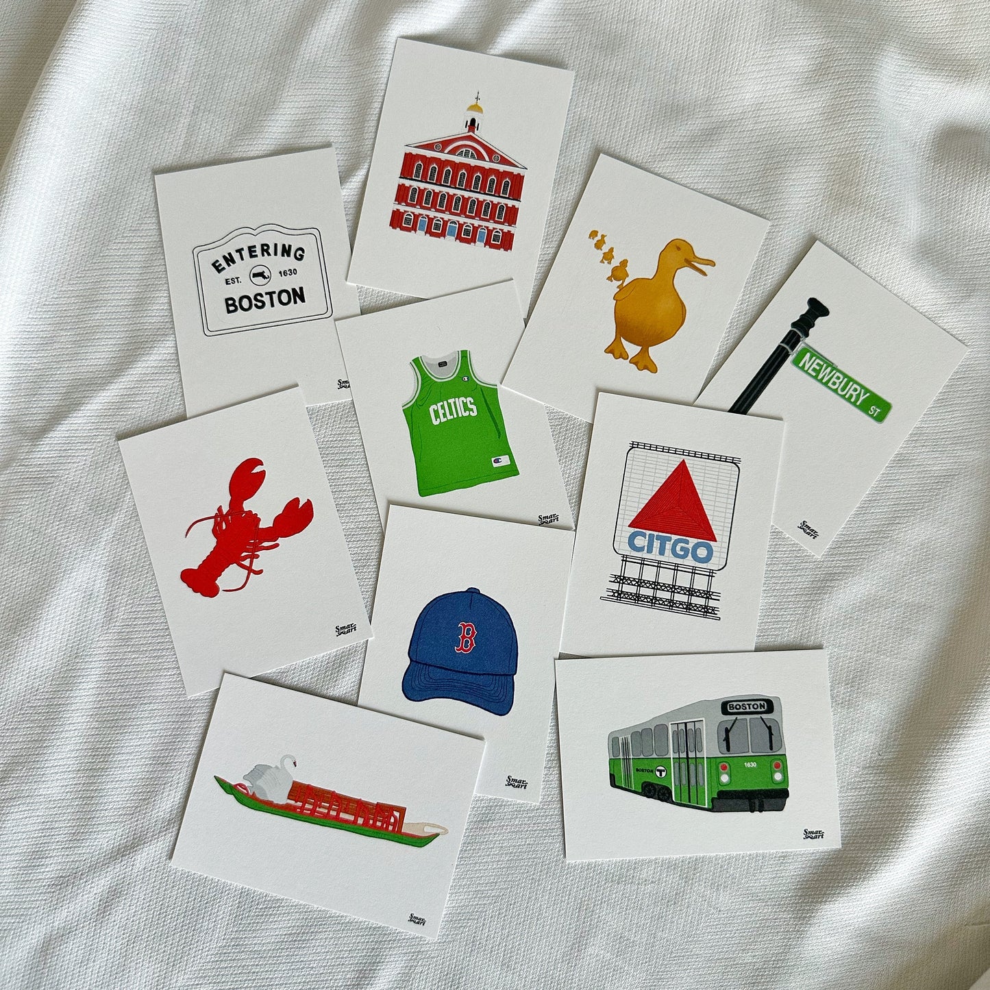 Boston Mini Prints (Mystery Pack of 5)