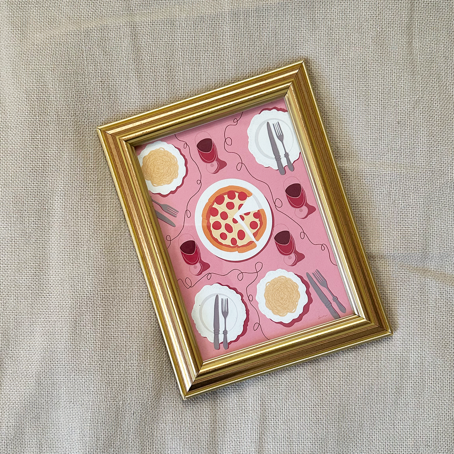 Girl's Night Print | Wall Decor
