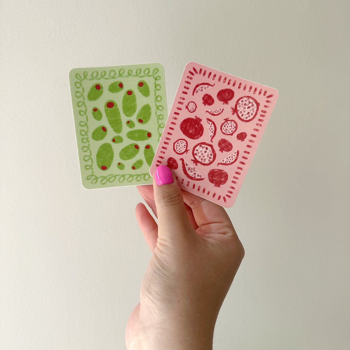 Pomegranate Vinyl Sticker