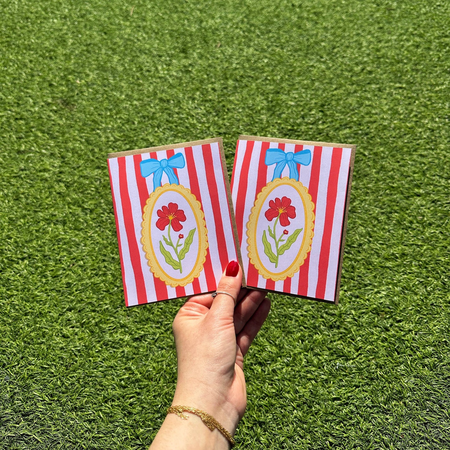 Framed Flower Card | Any Occasion Card