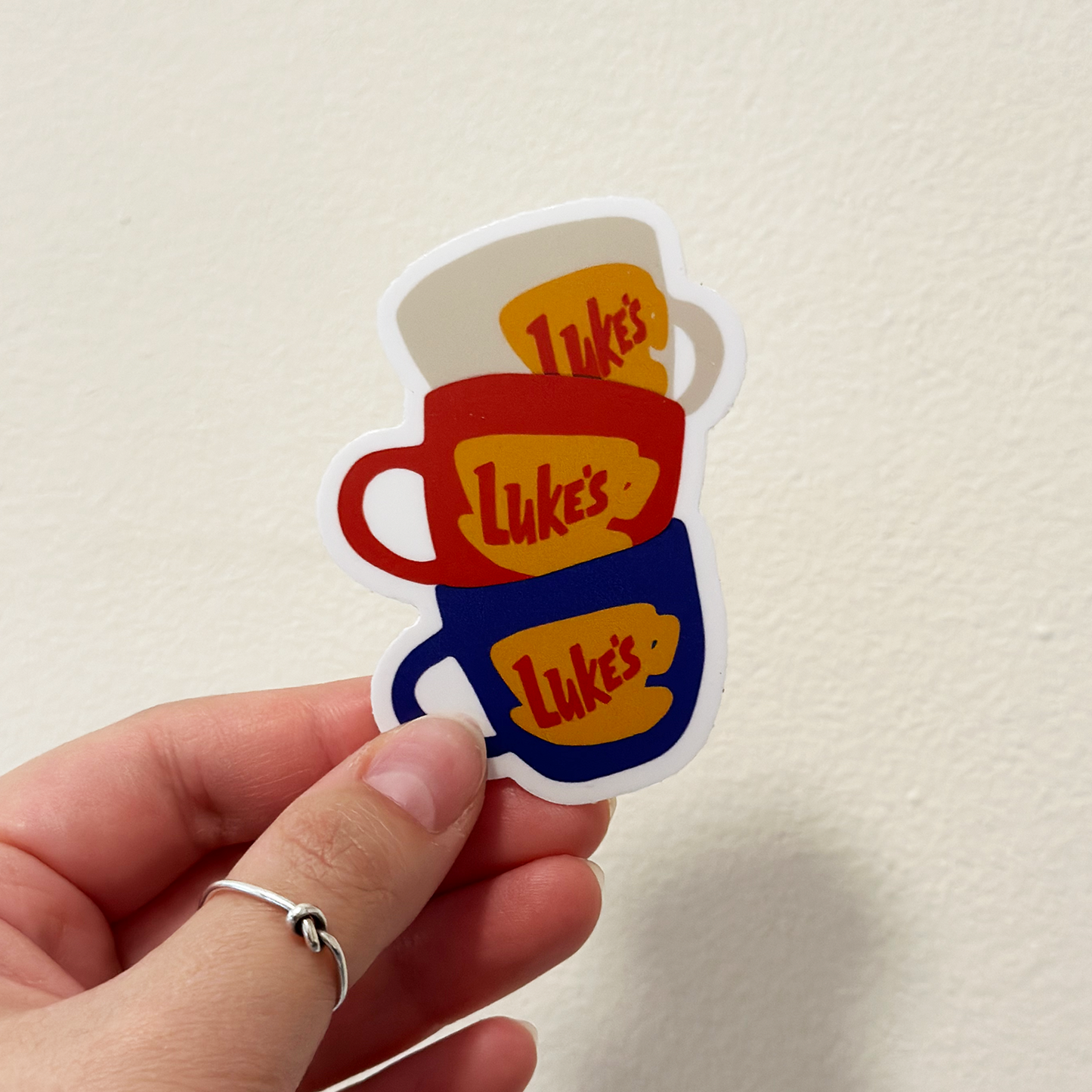 Luke's Coffee Sticker | Gilmore Girls Sticker