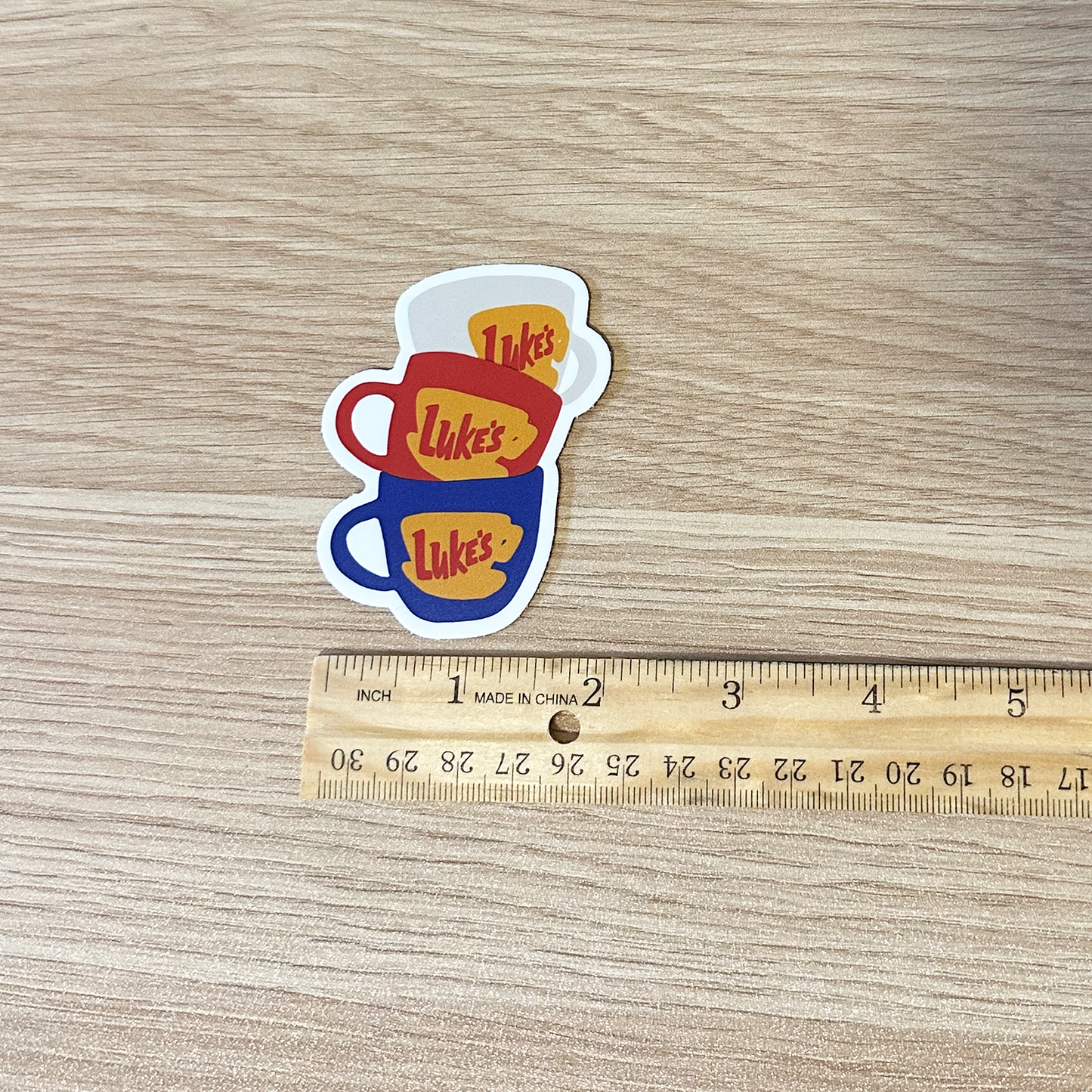 Luke's Coffee Sticker | Gilmore Girls Sticker