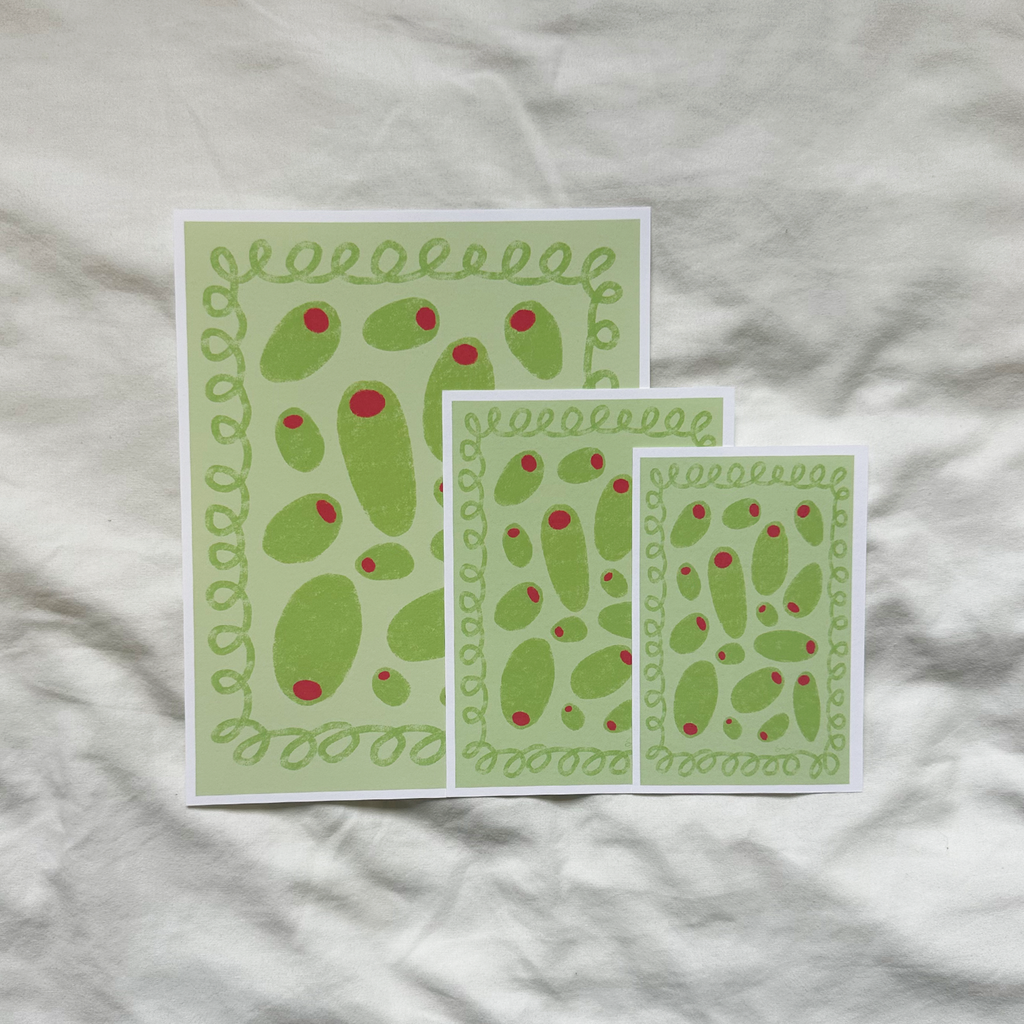 The Yahmina Print | Olive Art Print | Wall Decor