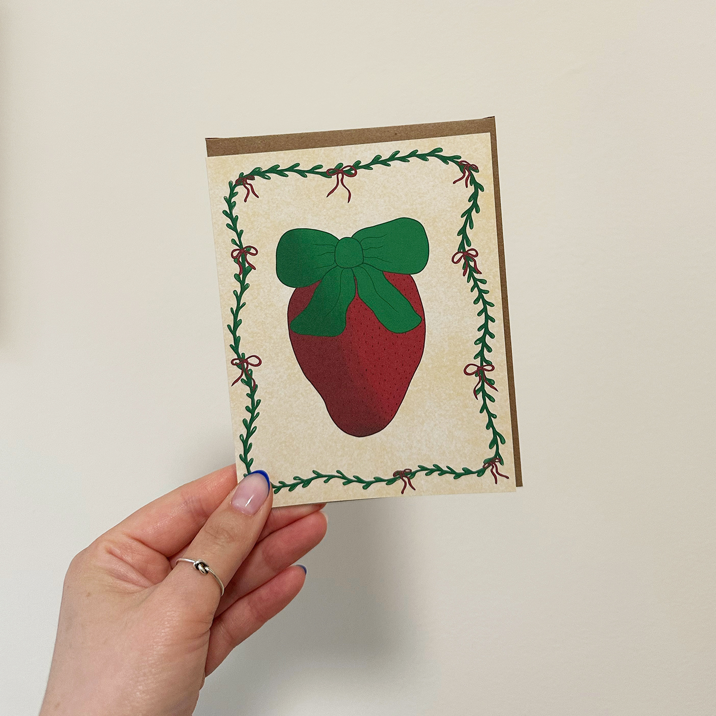 Strawberry Card | Any Occasion Card | Birthday Card