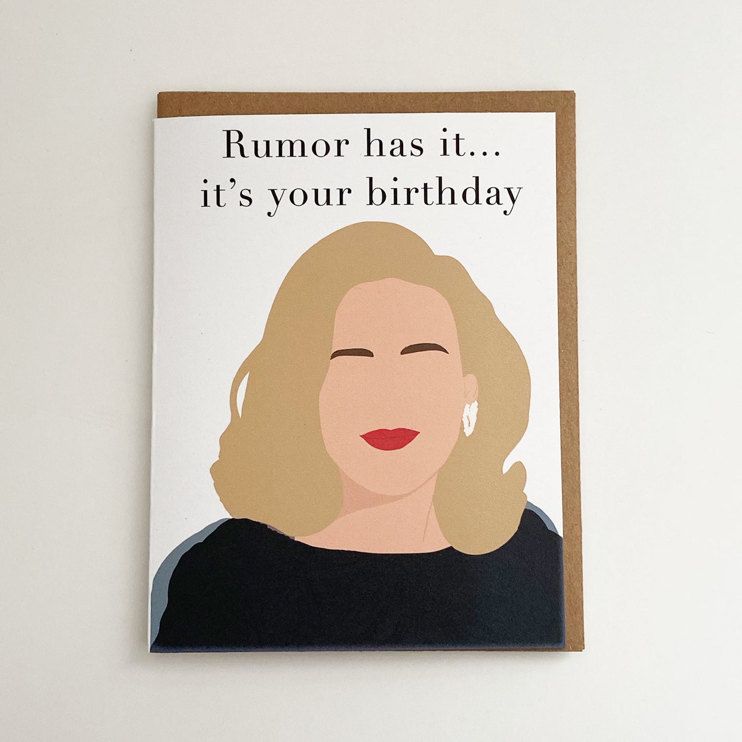 Adele Birthday Card