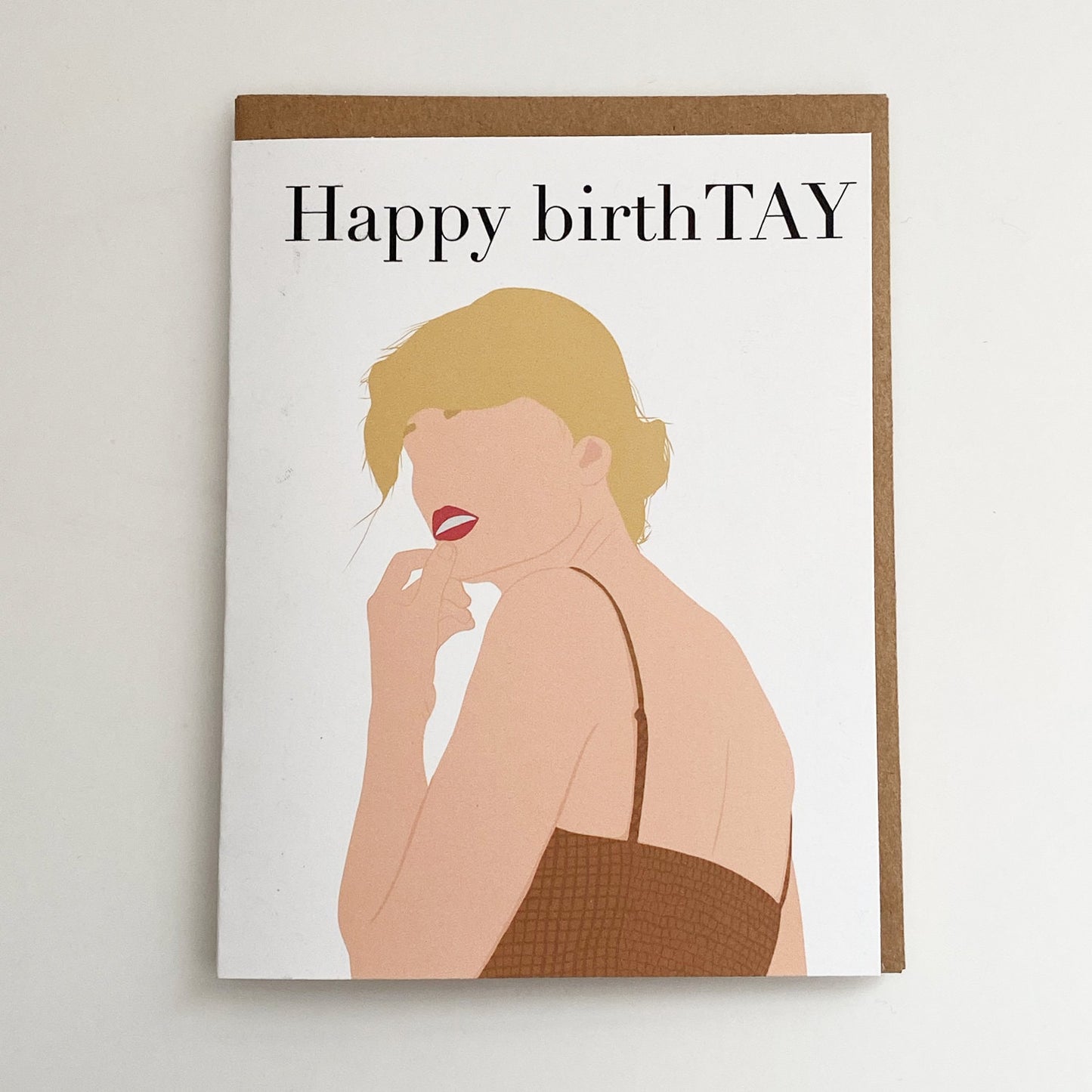 Taylor Swift BirthTAY Birthday Card