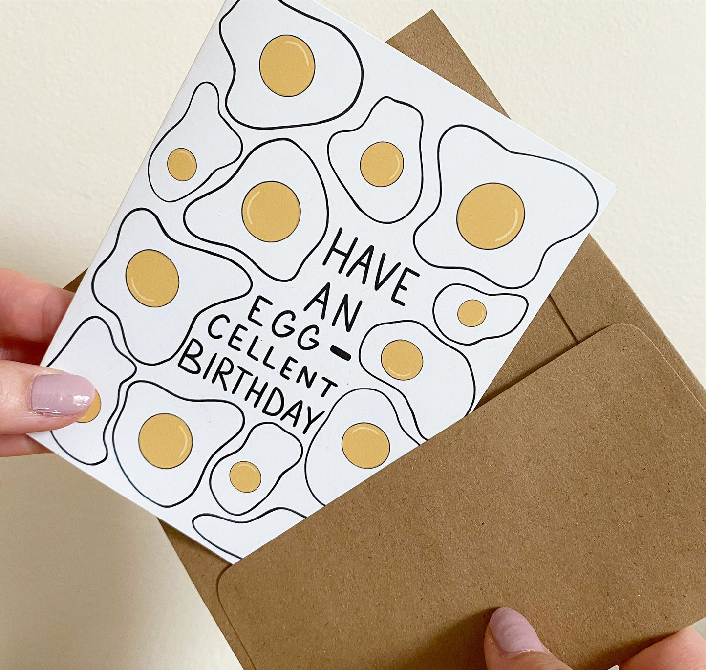 Egg-cellent Birthday Card