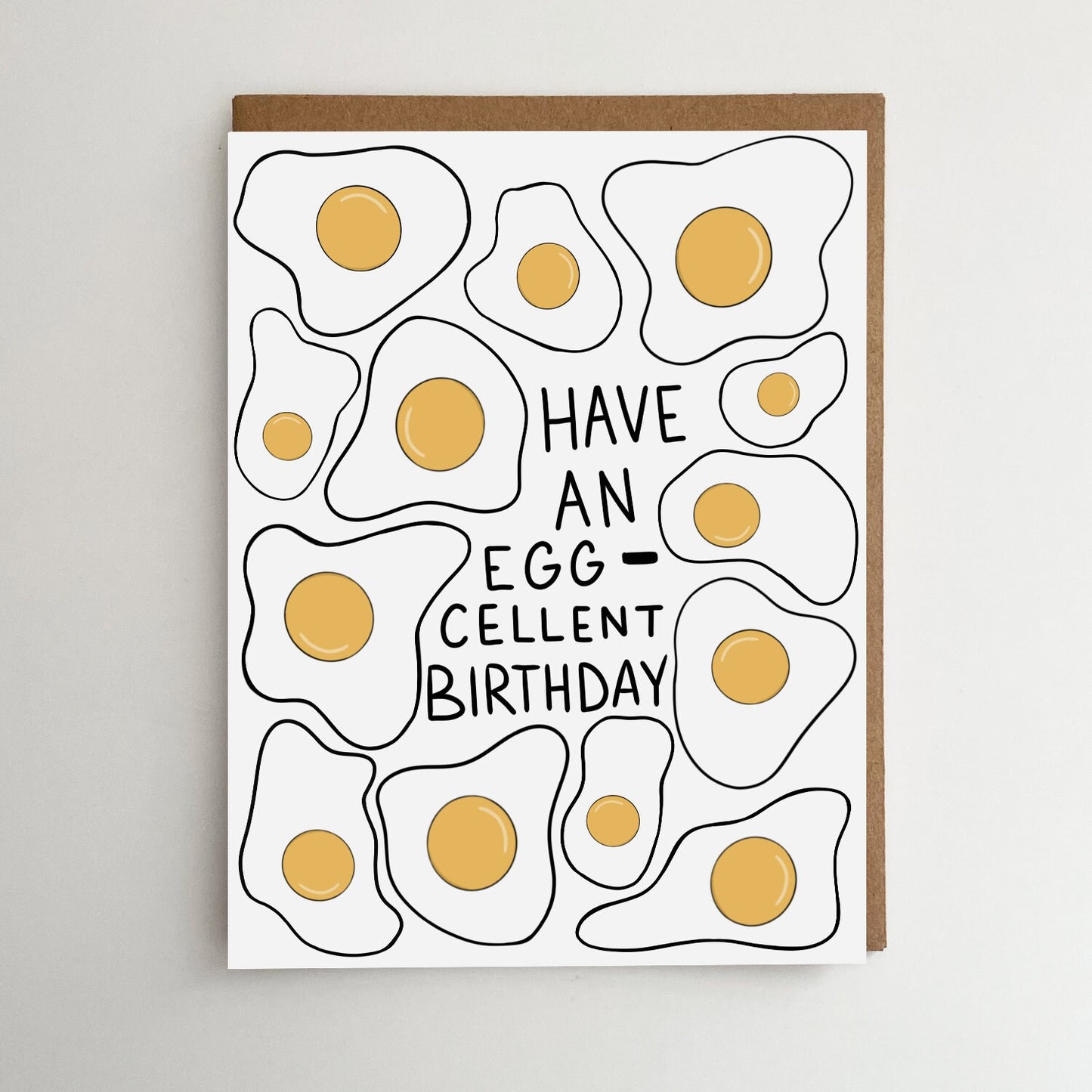 Egg-cellent Birthday Card