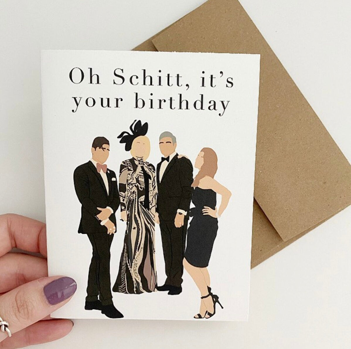Oh Schitt, It's your Birthday Card