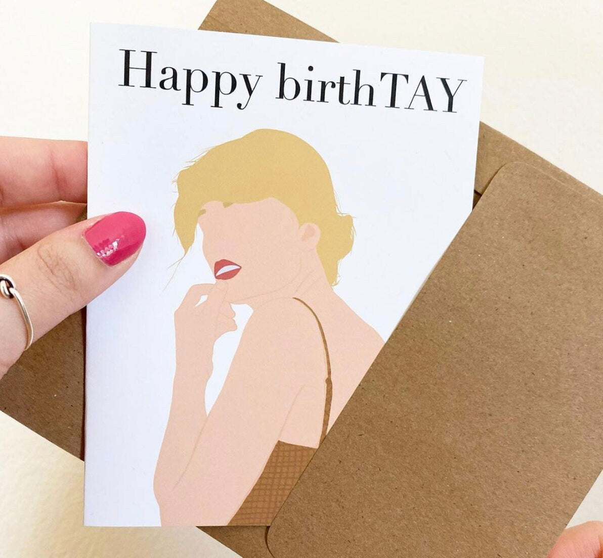 Taylor Swift BirthTAY Birthday Card