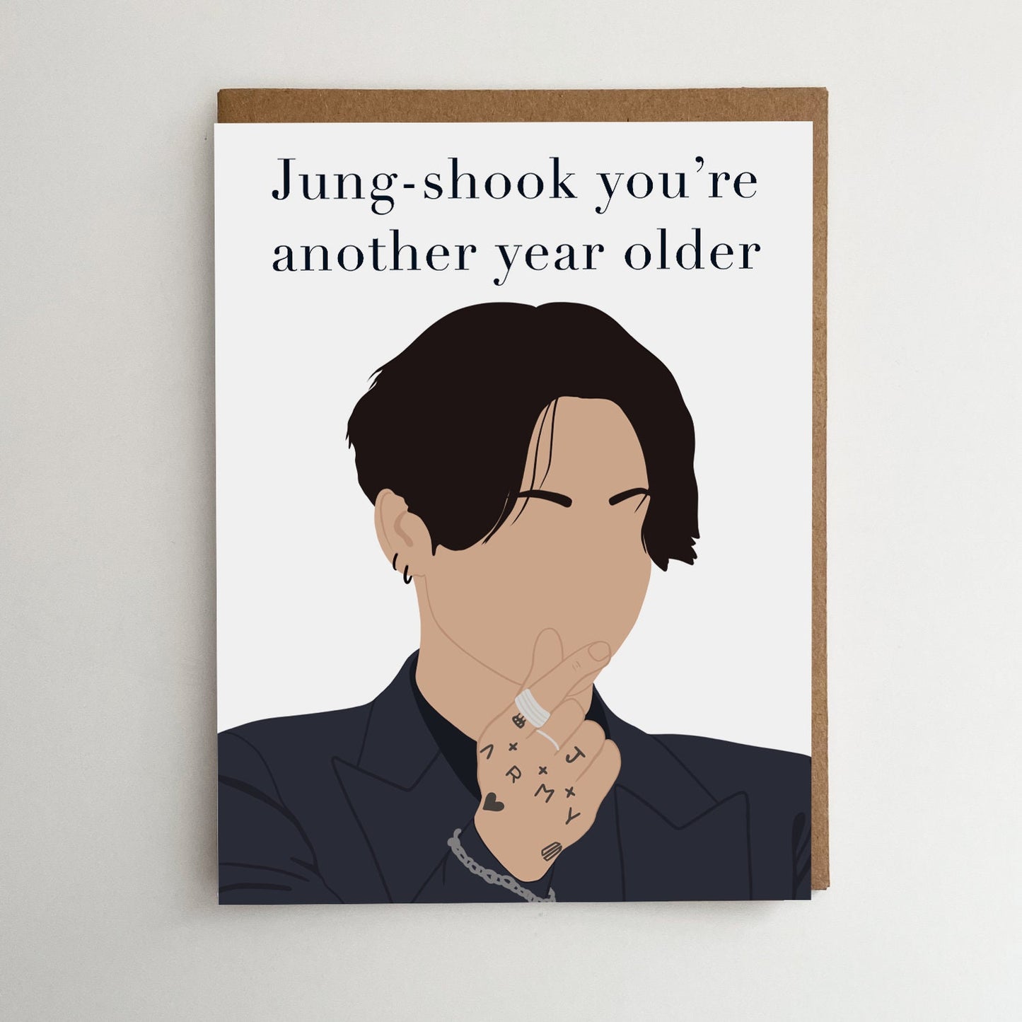 Jung Kook BTS Card