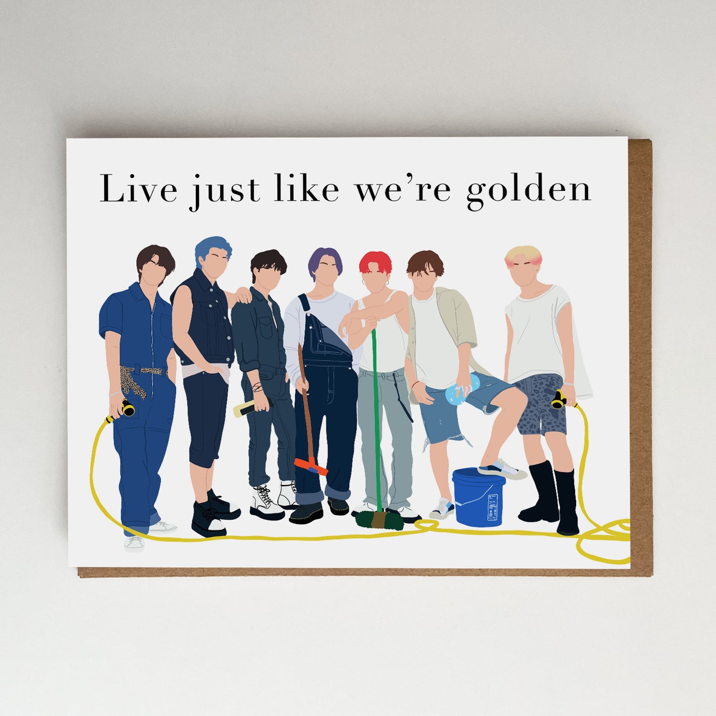 Permission To Dance BTS Card