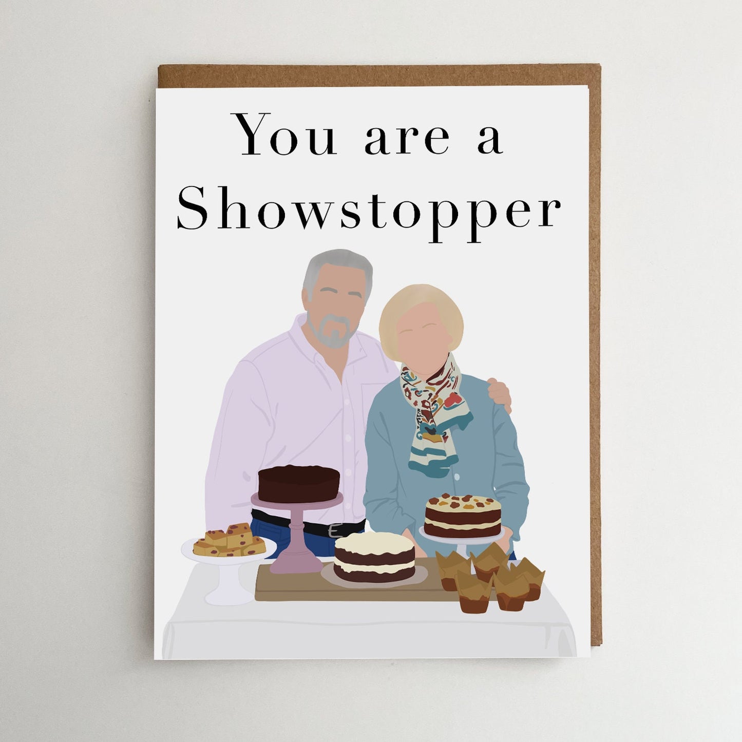Great British Bake Off Card