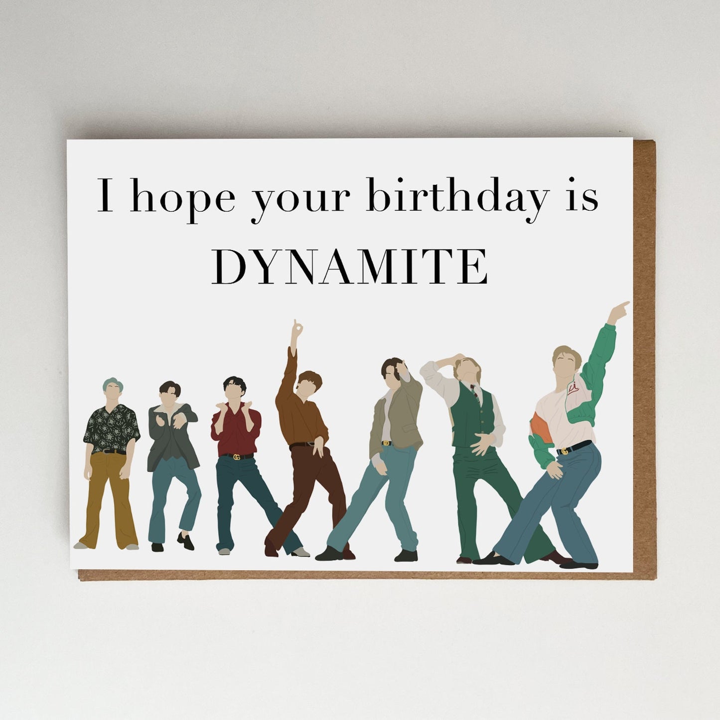 BTS Dynamite Card