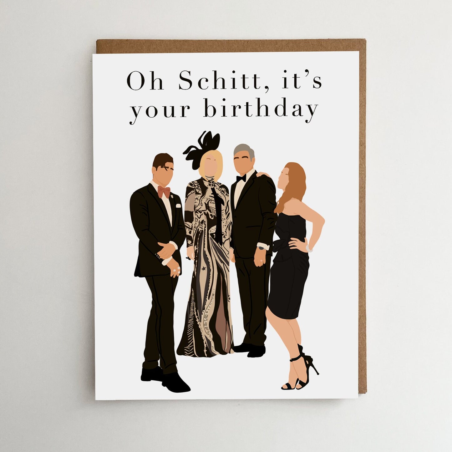 Oh Schitt, It's your Birthday Card