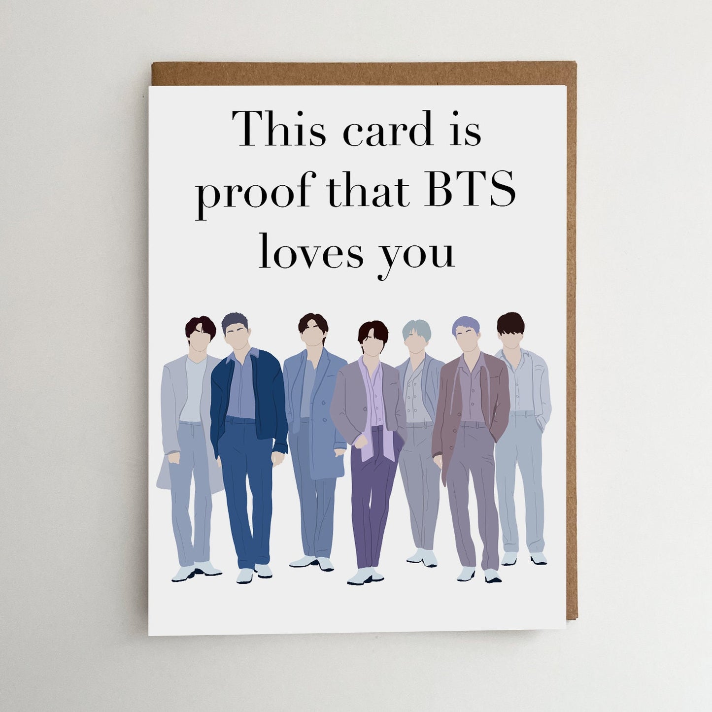 BTS Proof Card
