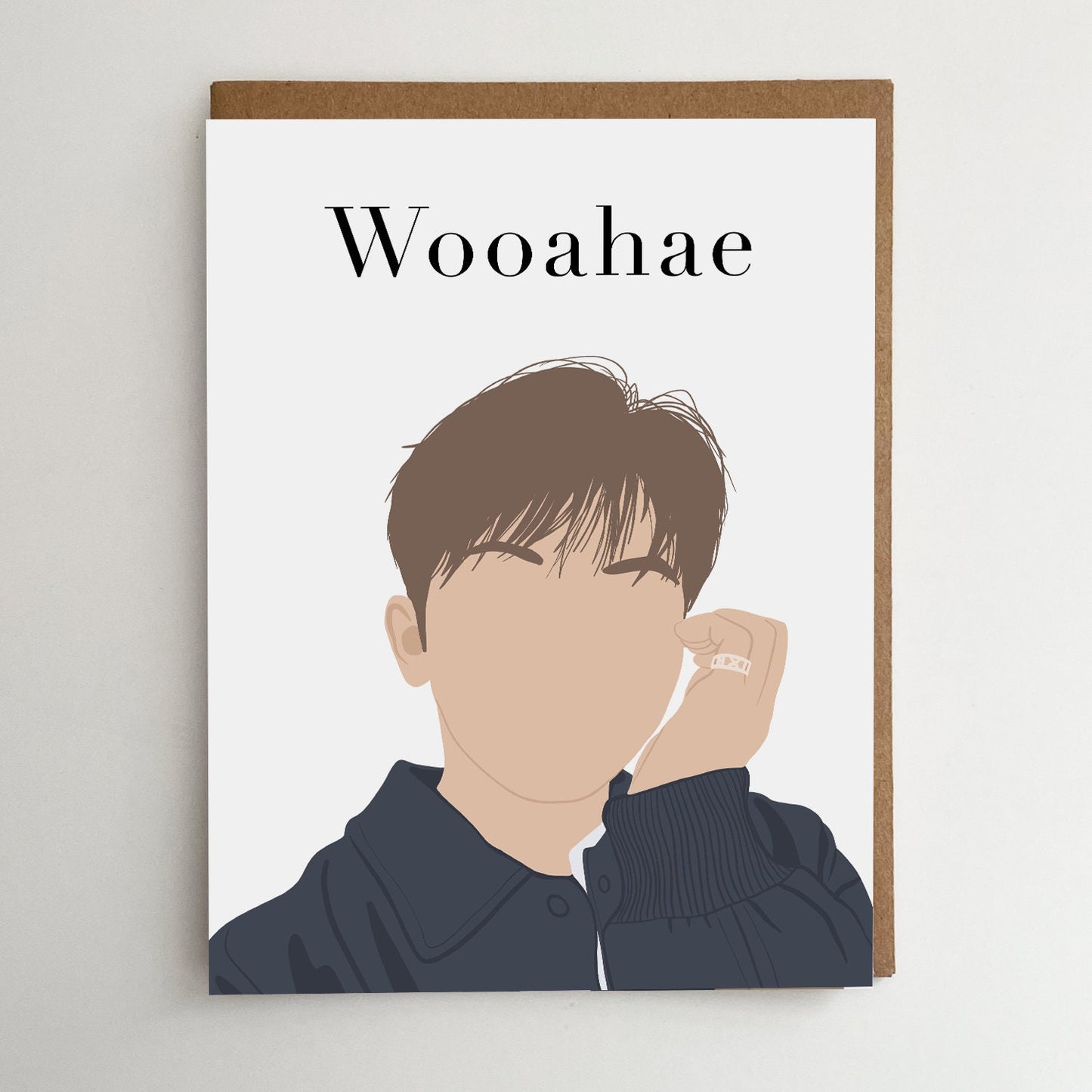 Woozi Seventeen Card