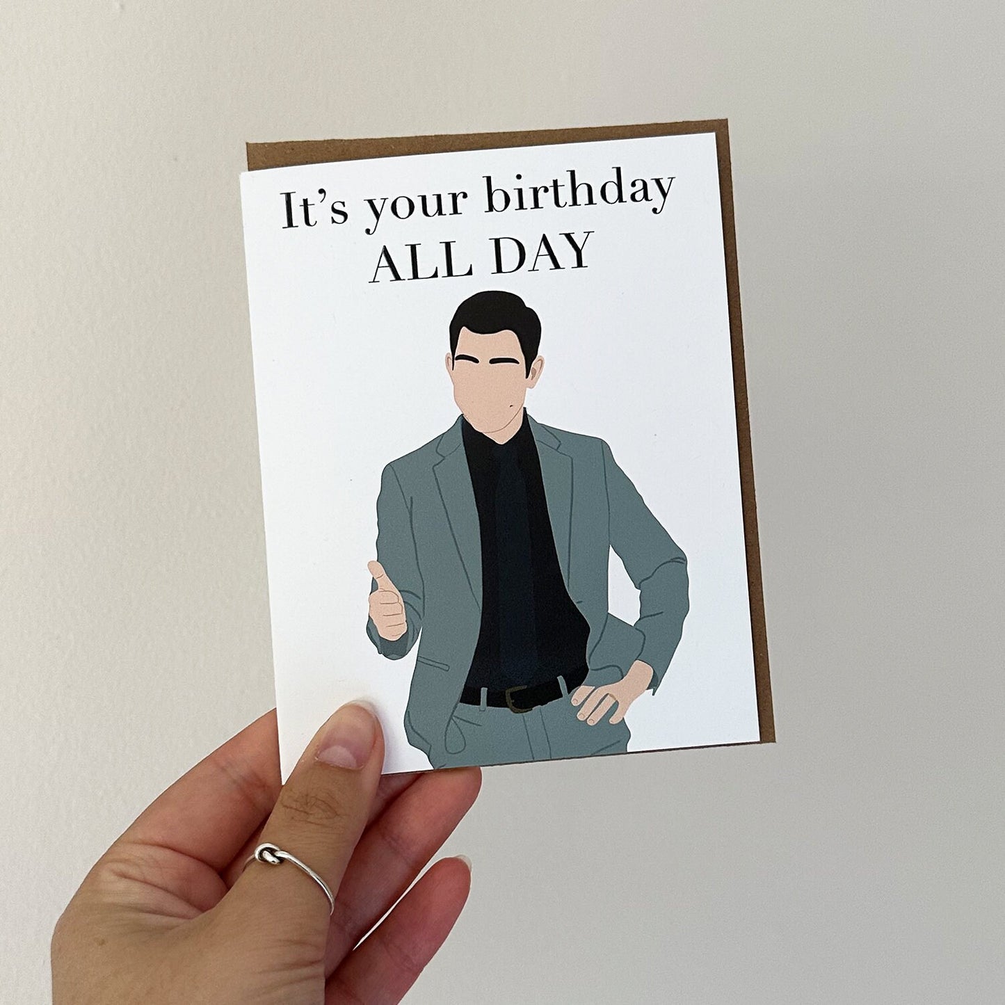 Schmidt New Girl Card