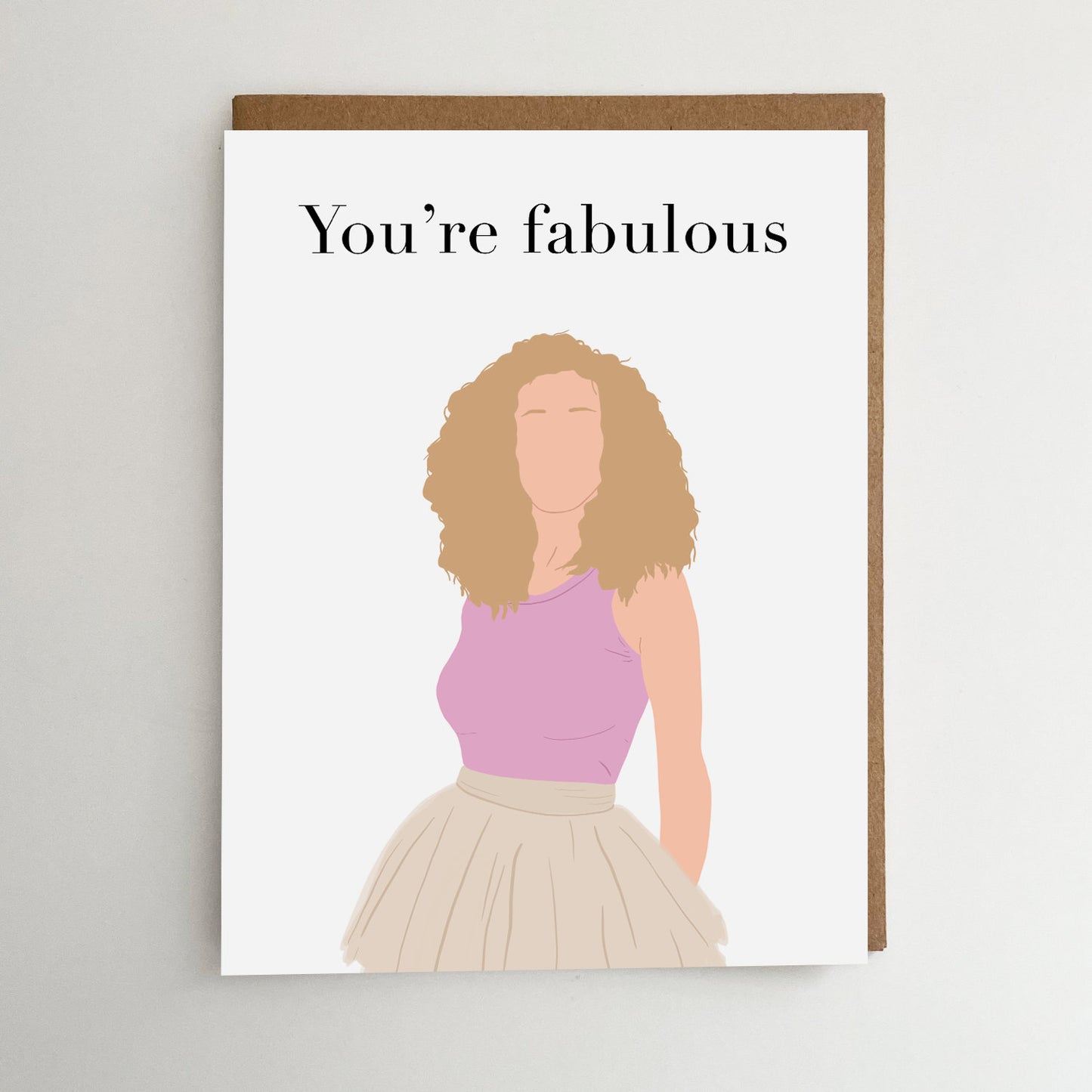 Carrie Bradshaw Card