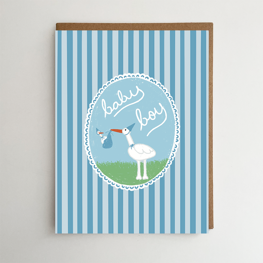 Baby Boy Card