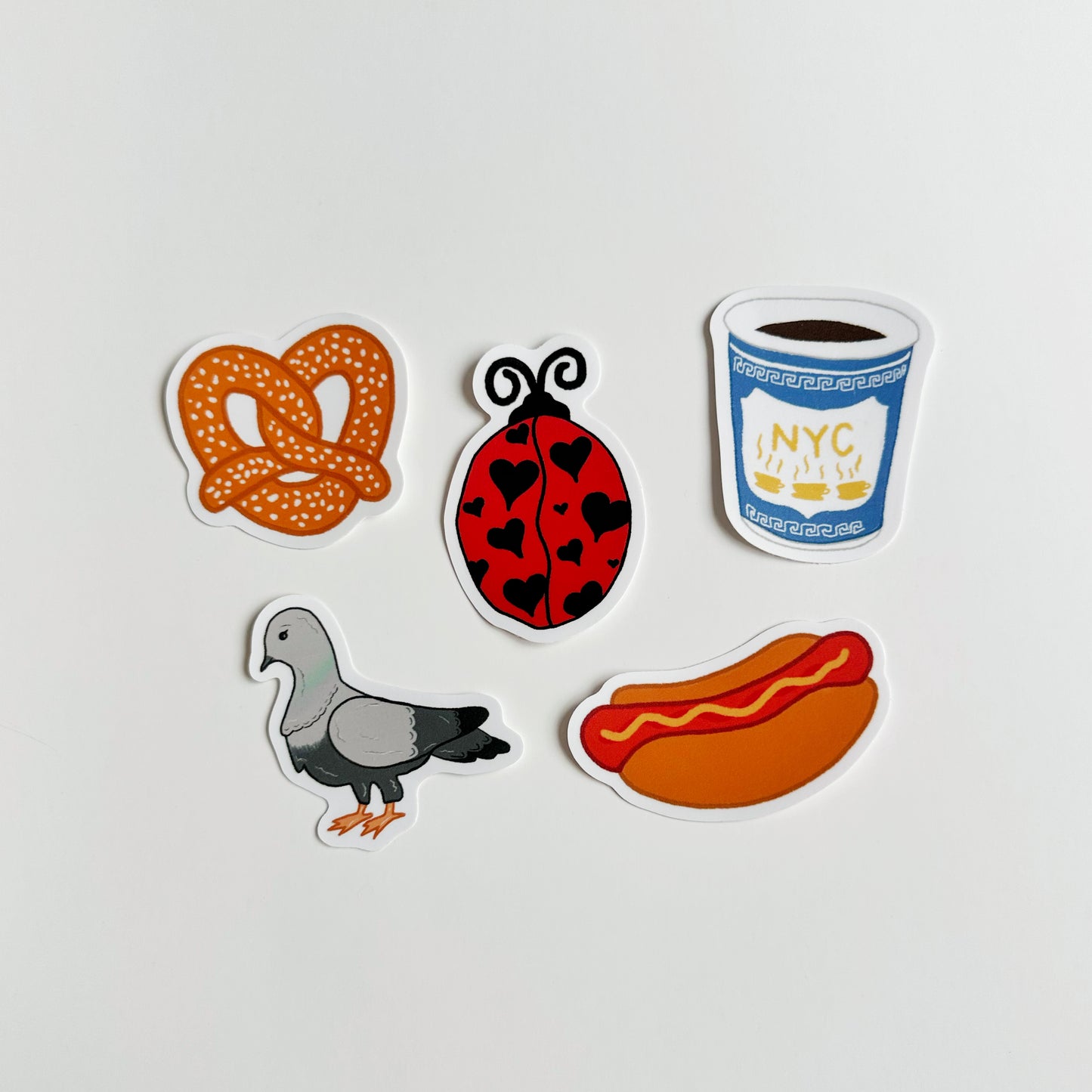 NYC Coffee Cup Sticker