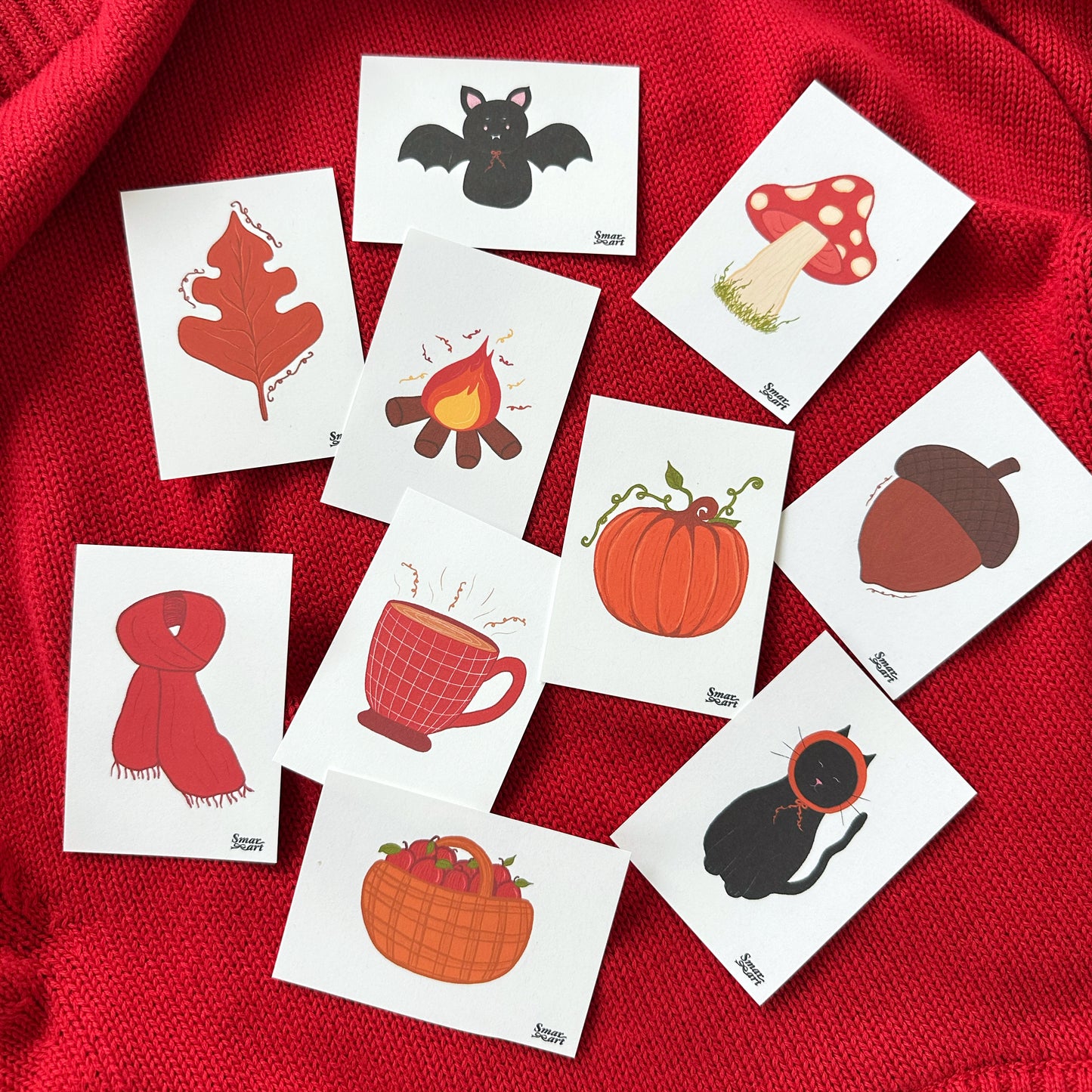 Autumn Mini Prints (Pack of 10)