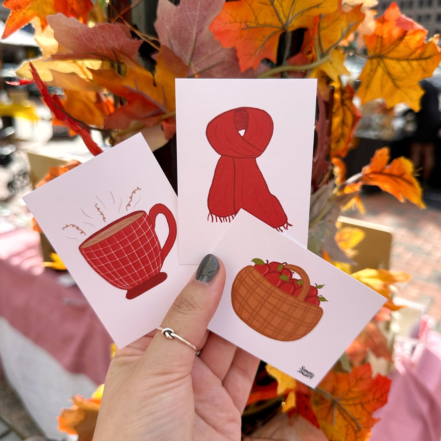 Autumn Mini Prints (Mystery Pack of 5)