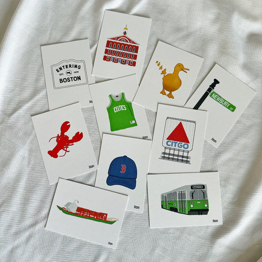 Boston Mini Prints (Pack of 10)