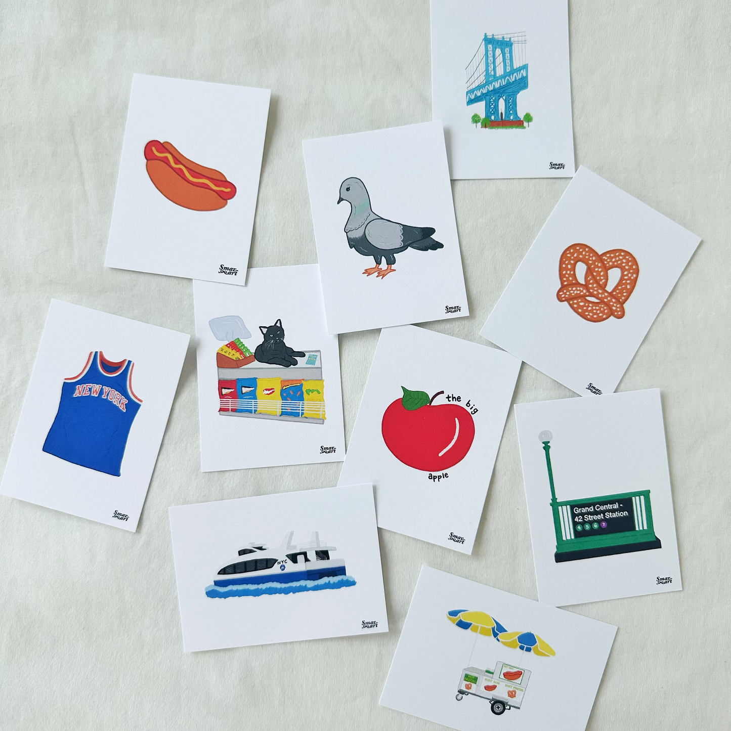 NYC 2.0 Mini Prints (Pack of 10)