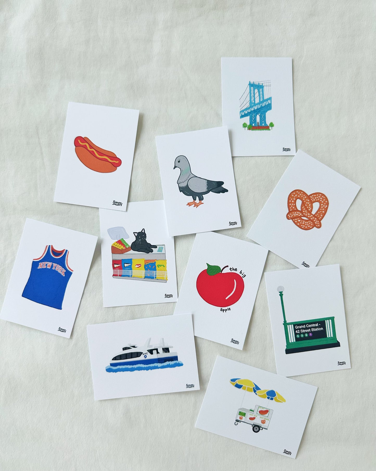 NYC 2.0 Mini Prints (Mystery Pack of 5)