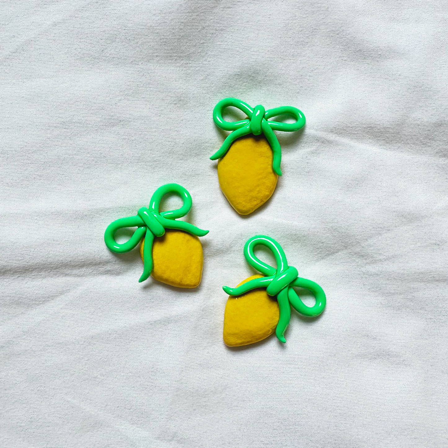 Handmade Fruit Bow Fridge Magnets