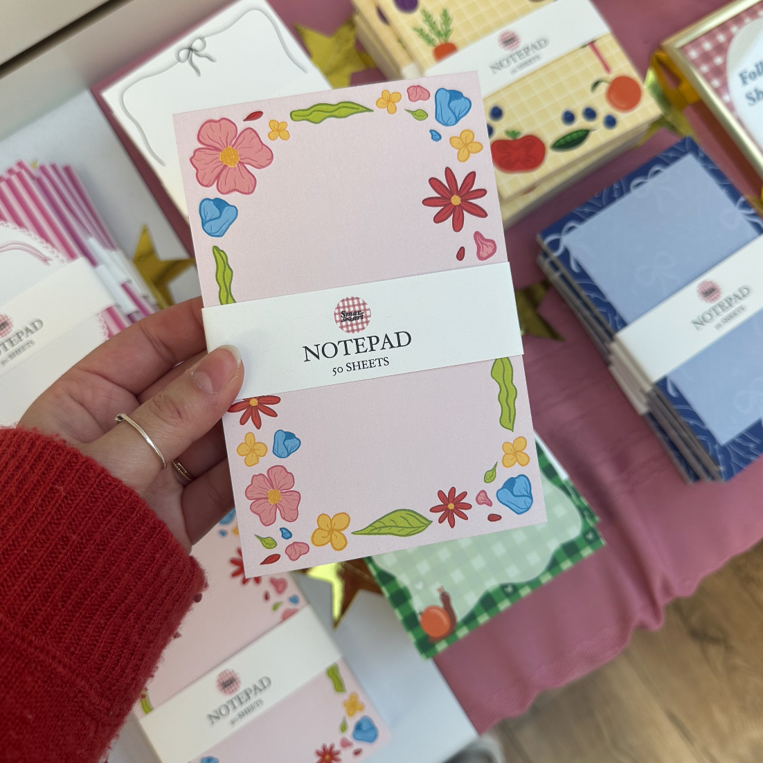 Floral Notepad