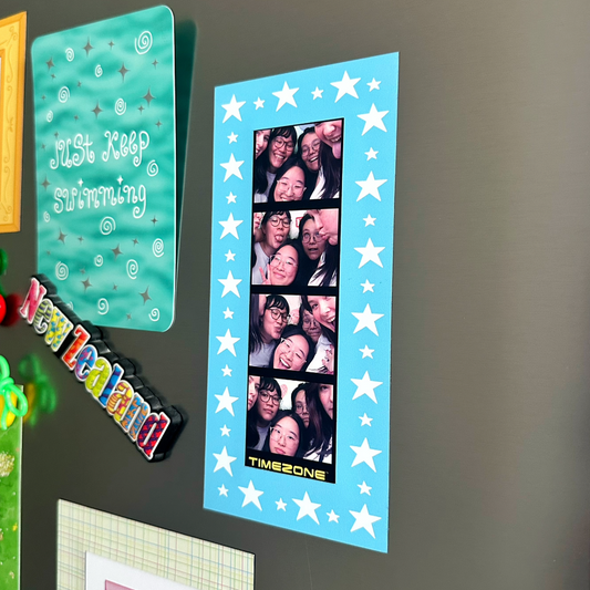 Blue Stars Magnetic Frame