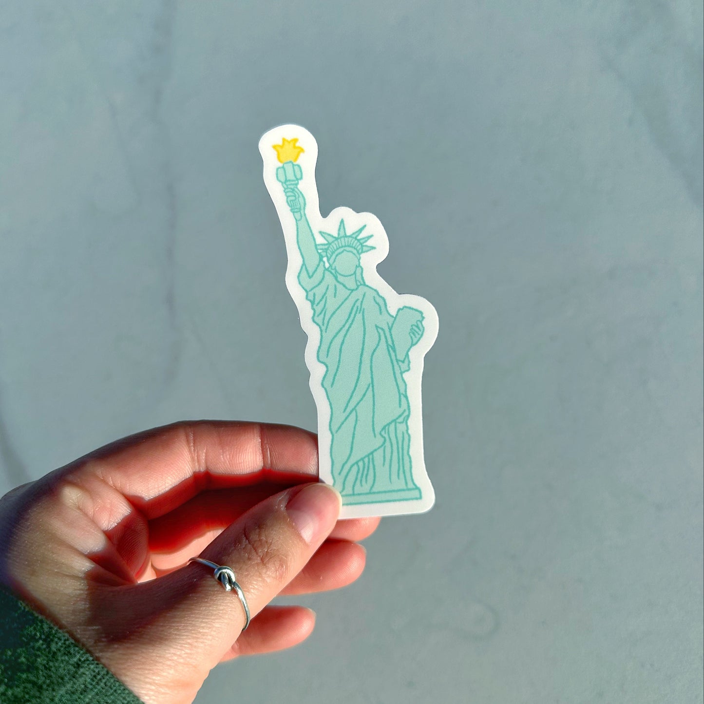 Statue of Liberty Sticker | Water Bottle & Laptop Sticker