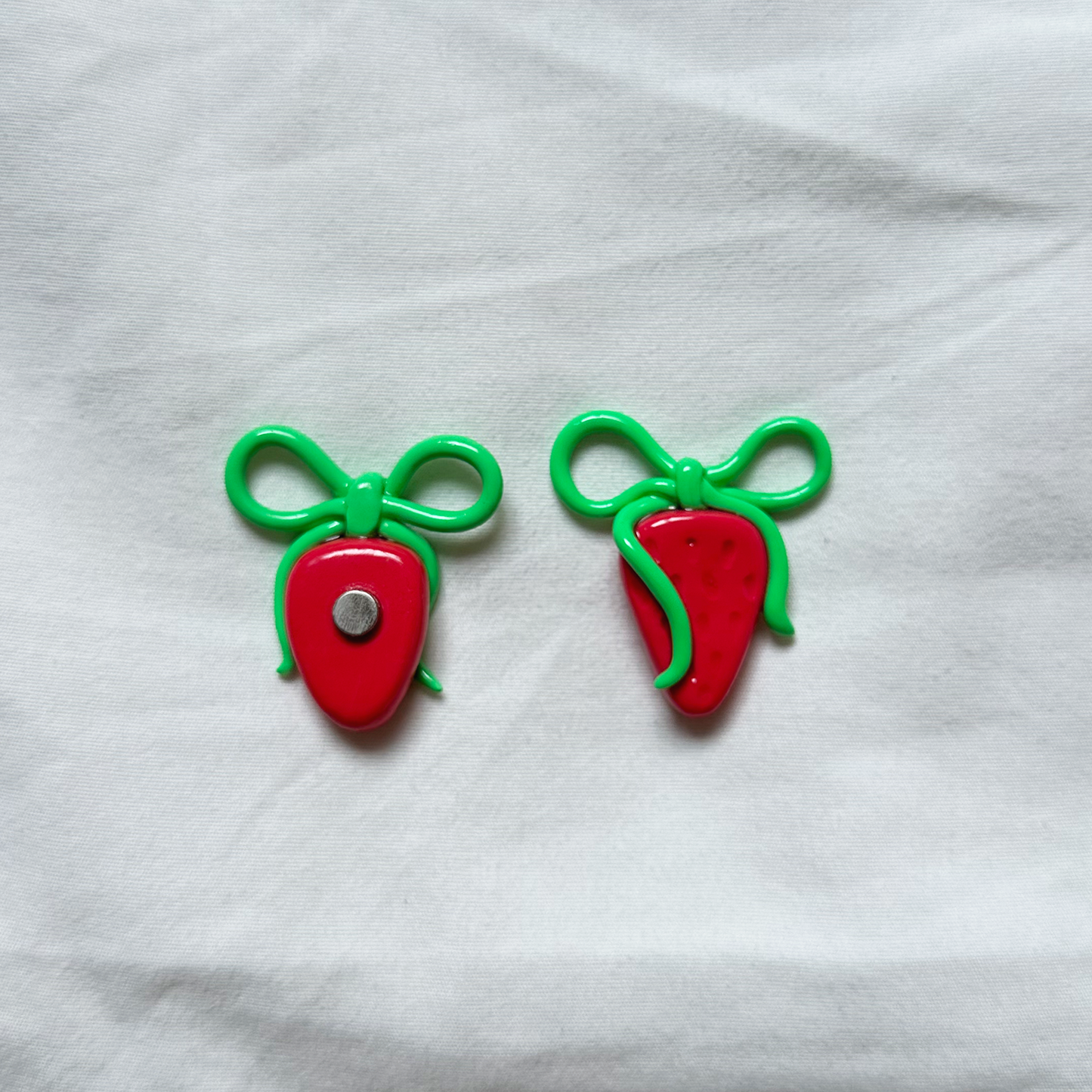 Handmade Fruit Bow Fridge Magnets