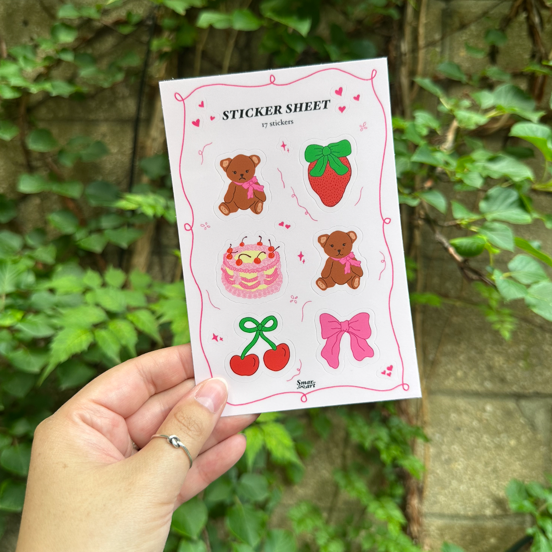 Bear Sticker Sheet