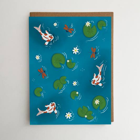 Koi Fish Card | Any Occasion Card