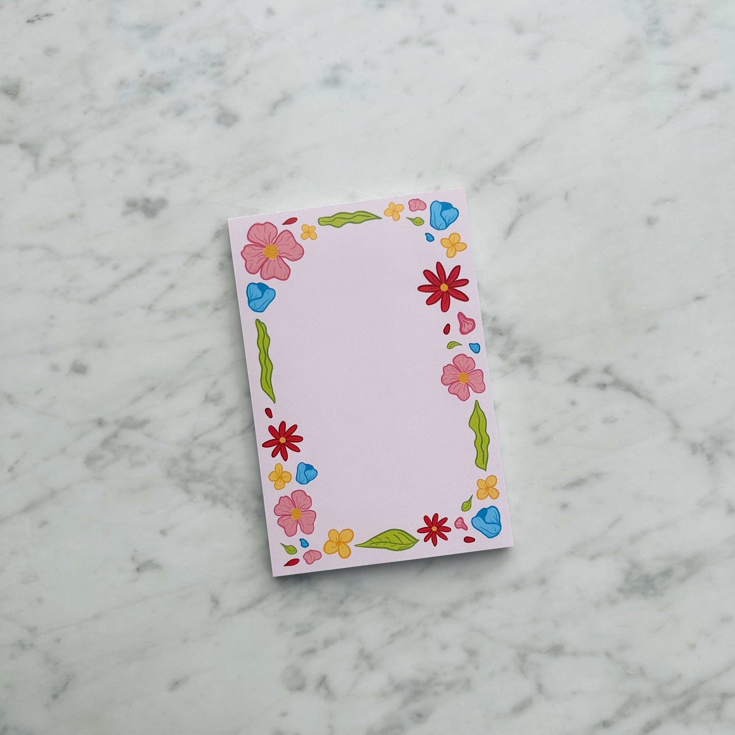 Floral Notepad