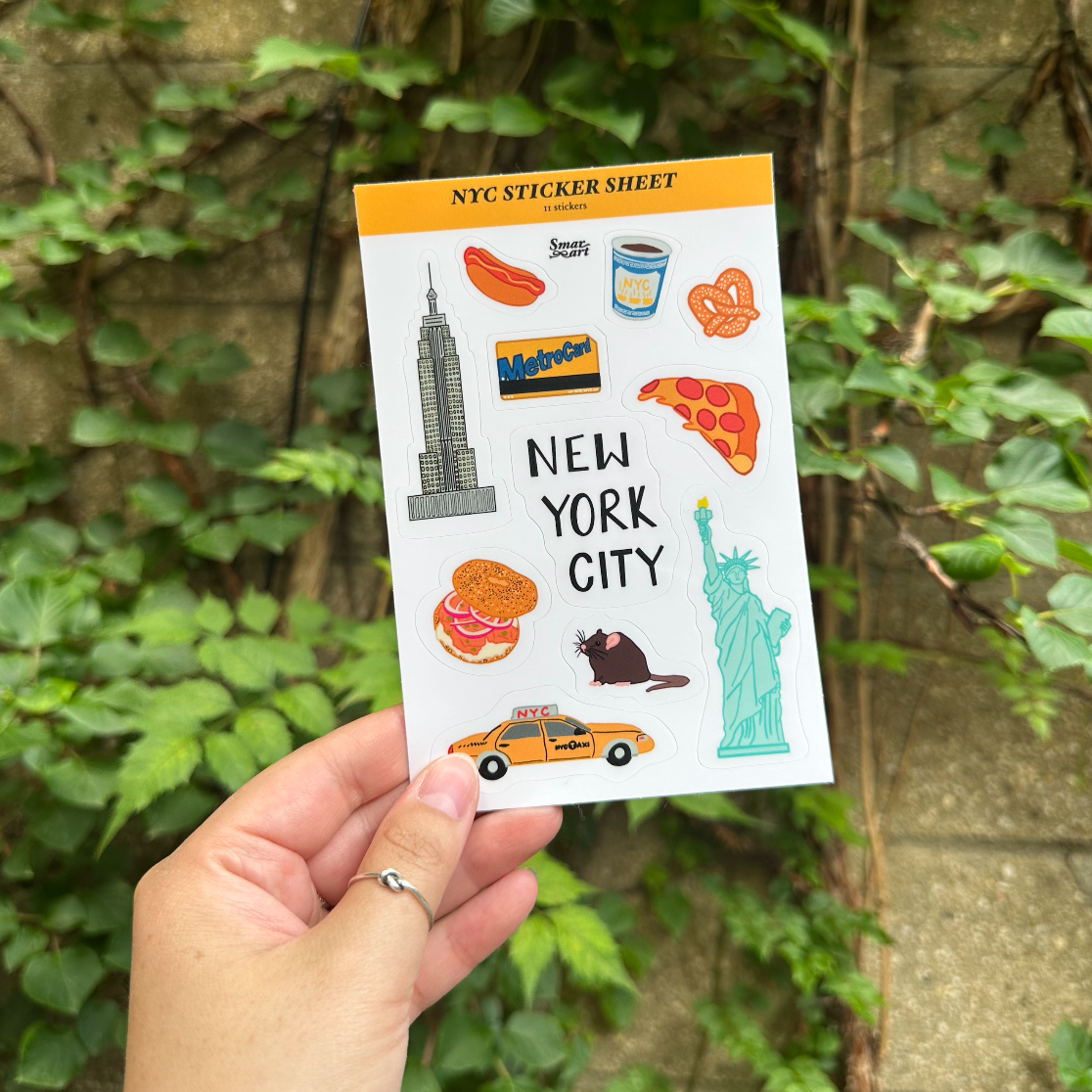 NYC Sticker Sheet