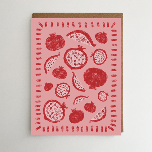 Pomegranate Card | Birthday Card | Any Occasion Card