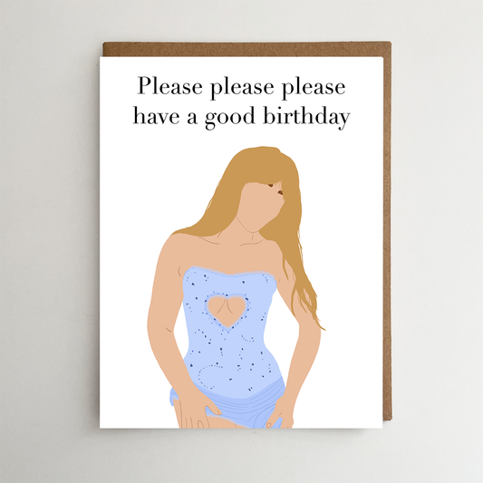 Sabrina Carpenter Card