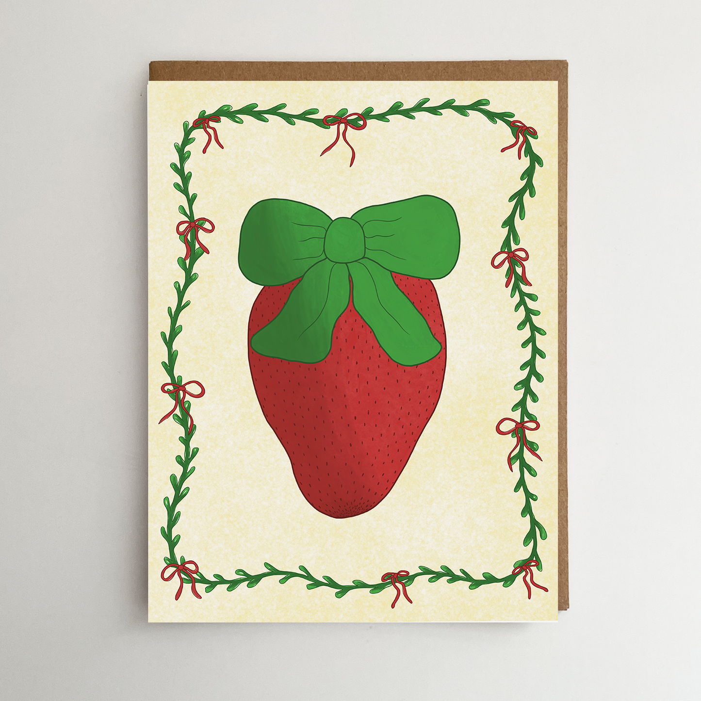 Strawberry Card | Any Occasion Card | Birthday Card