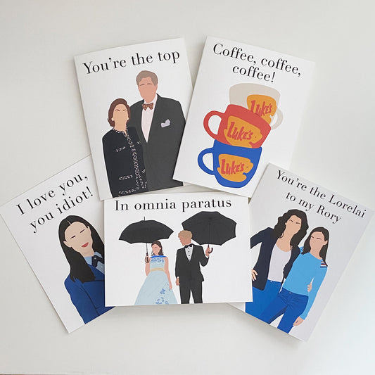 Gilmore Girls Pack of 5 Cards
