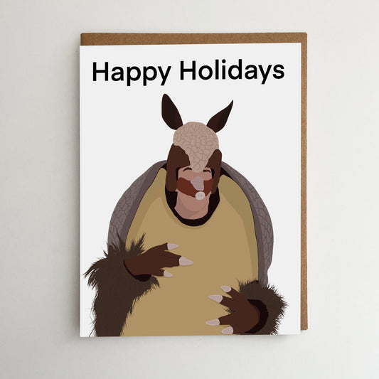 Holiday Armadillo Card